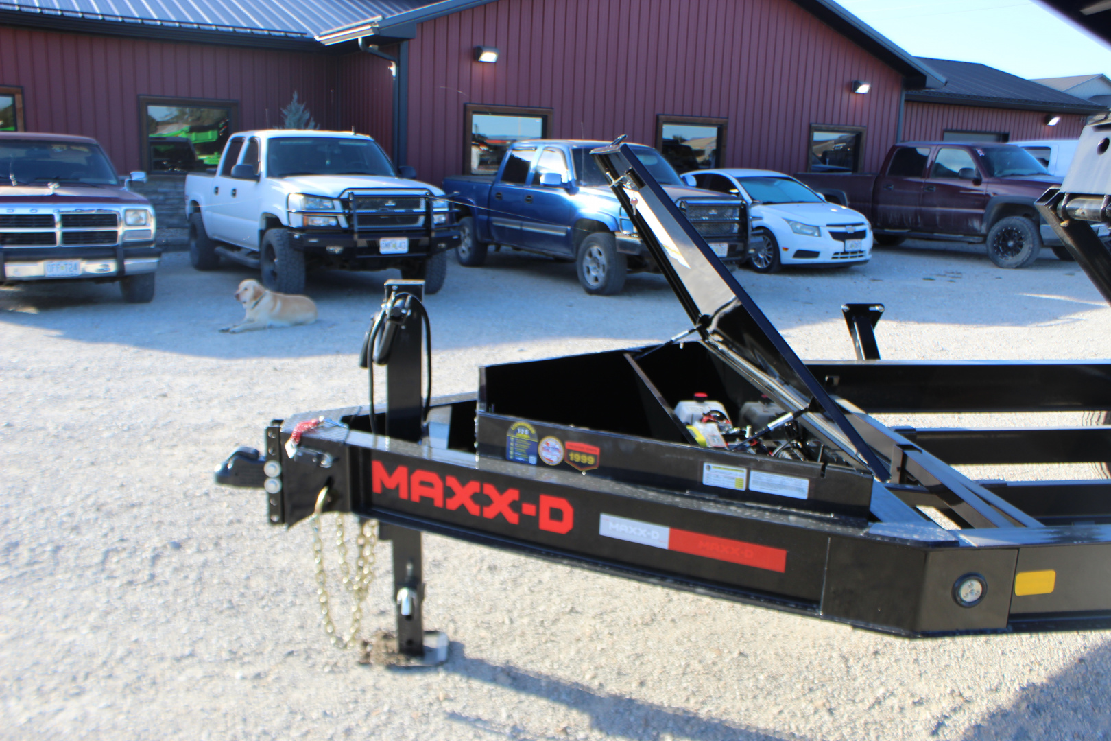 New 2026 MAXX-D DJX 14' BP Dump Trailer