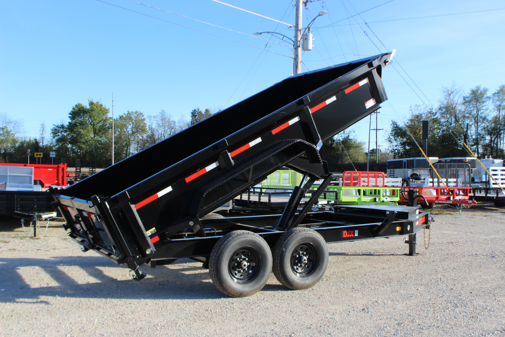 New 2026 MAXX-D DJX 14' BP Dump Trailer