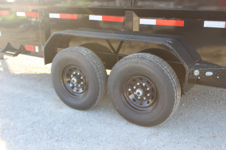 New 2026 MAXX-D DJX 14' BP Dump Trailer