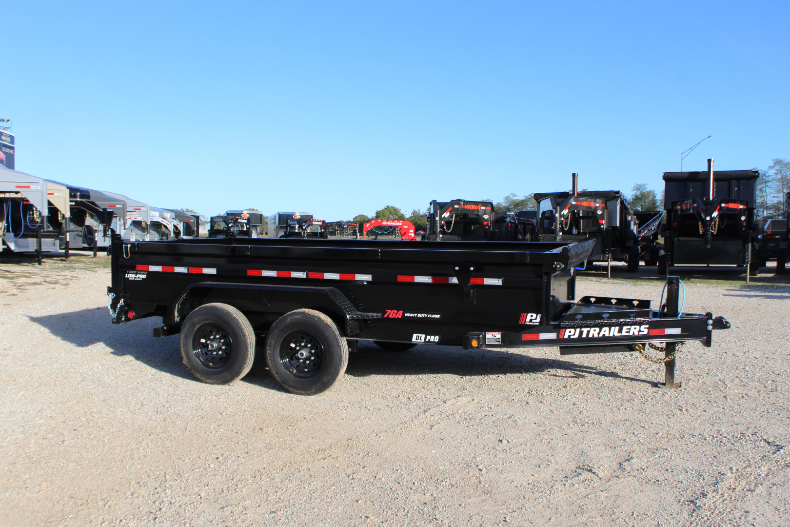 New 2026 PJ Trailers DL 14' BP Dump Trailer