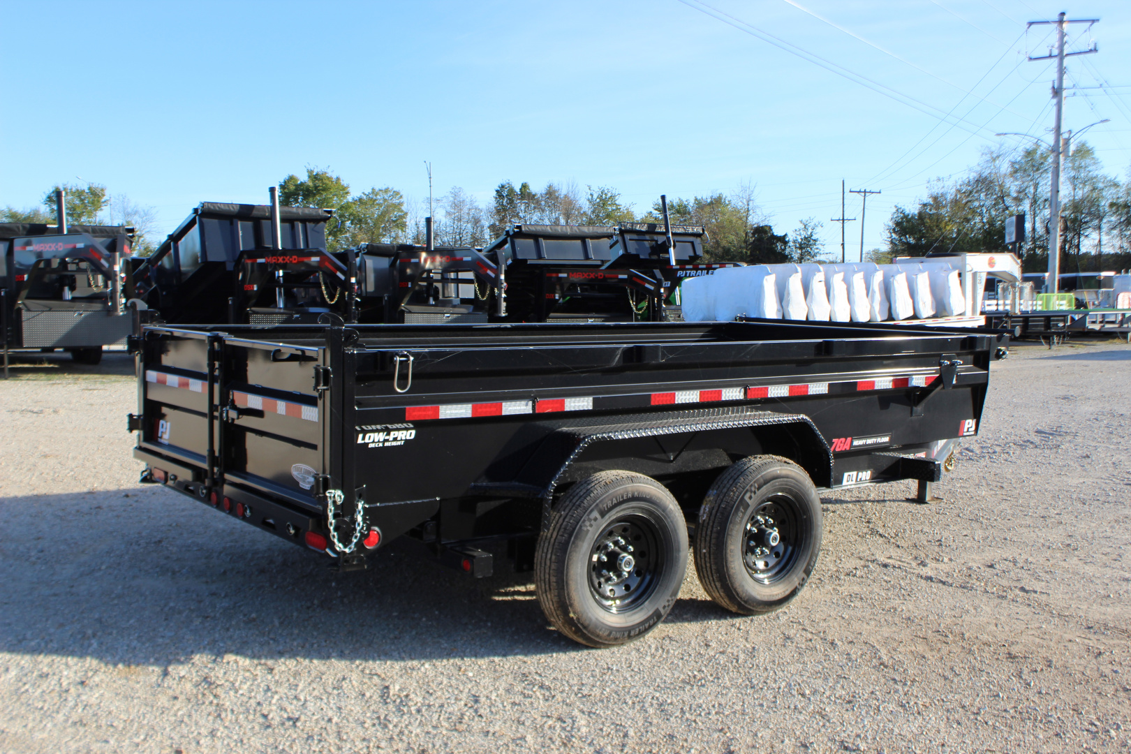 New 2026 PJ Trailers DL 14' BP Dump Trailer