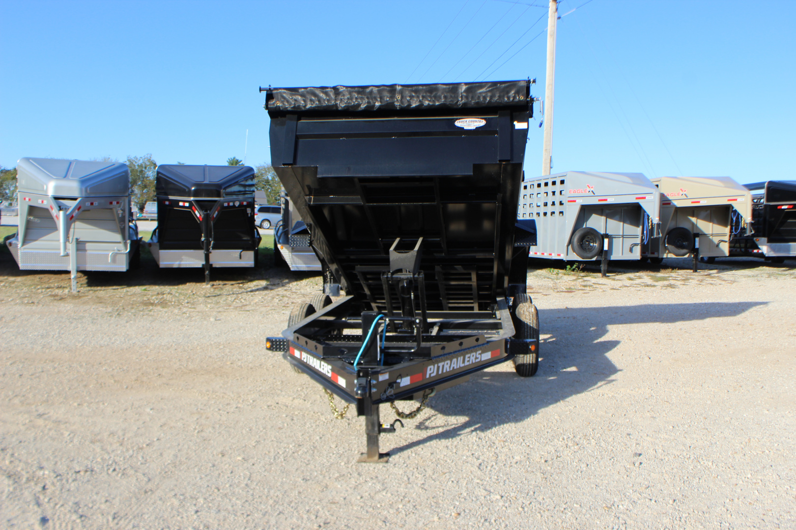 New 2026 PJ Trailers DL 14' BP Dump Trailer
