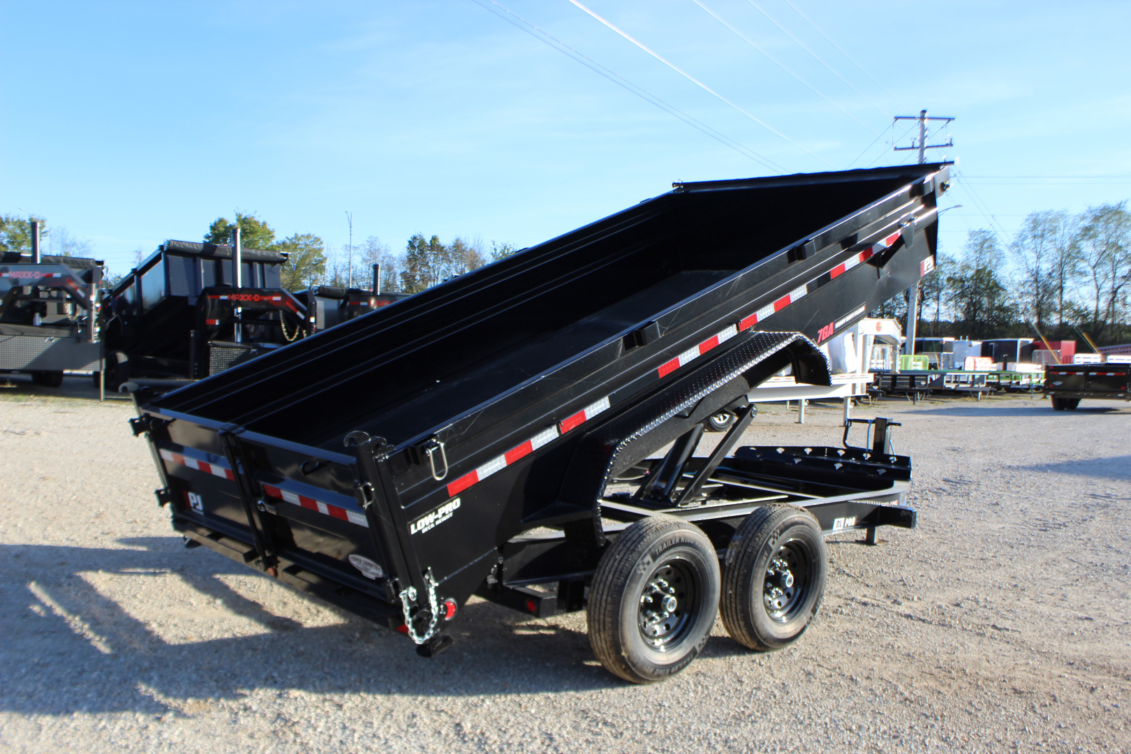 New 2026 PJ Trailers DL 14' BP Dump Trailer