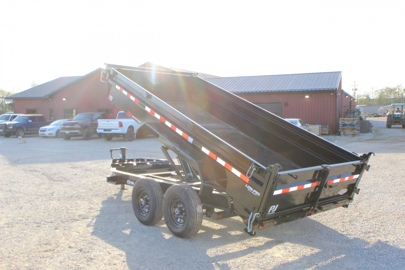 New 2026 PJ Trailers DL 14' BP Dump Trailer