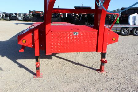 New 2026 PJ Trailer LD 25' Gooseneck Flatbed Trailer