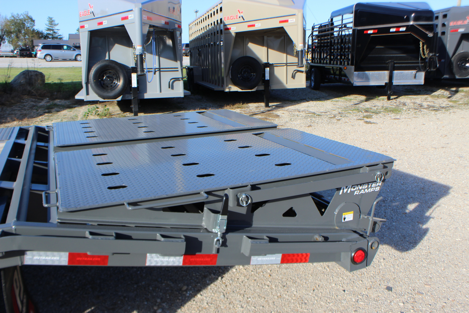 New 2026 PJ Trailers LD 26' Gooseneck Flatbed Trailer