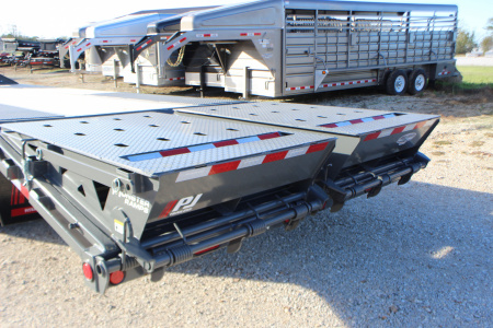 New 2026 PJ Trailers LD 26' Gooseneck Flatbed Trailer