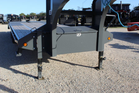 New 2026 PJ Trailers LD 26' Gooseneck Flatbed Trailer