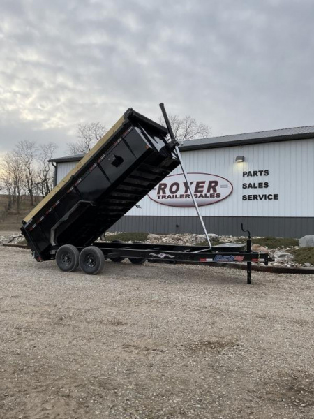 New 2026 Liberty 83X16 LIBERTY HIGHSIDE 15.4K w/ SOLAR Dump Trailer Dump Trailer