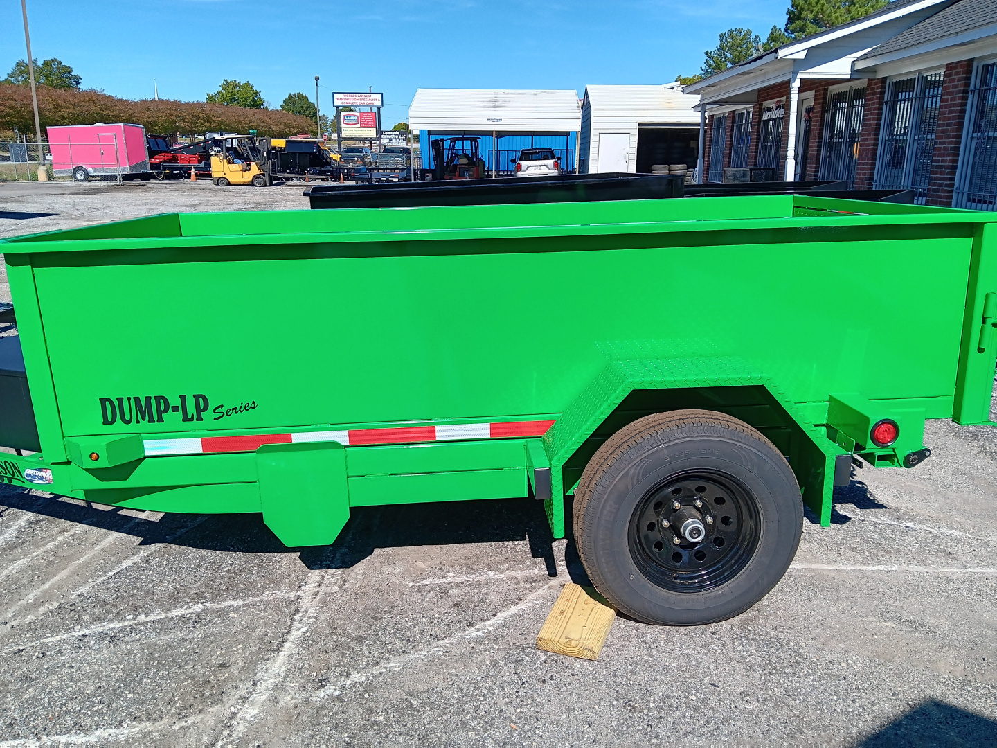 New 2025 ANDERSON MANUFACTURING 5X10SA 5K SINGLE RAM Dump Trailer