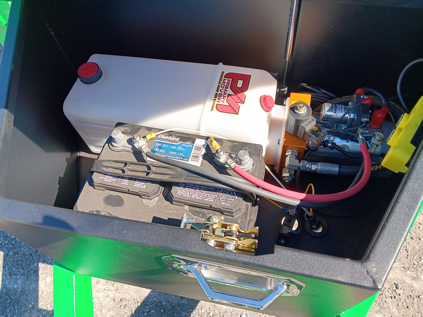 New 2025 ANDERSON MANUFACTURING 5X10SA 5K SINGLE RAM Dump Trailer