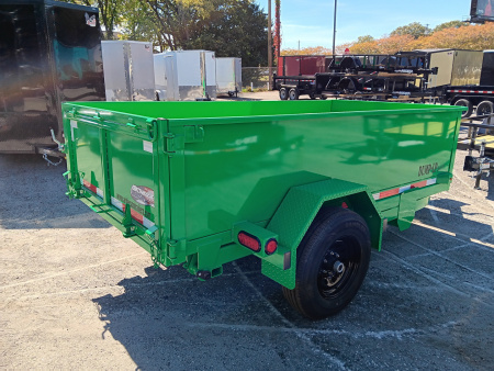 New 2025 ANDERSON MANUFACTURING 5X10SA 5K SINGLE RAM Dump Trailer