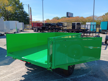 New 2025 ANDERSON MANUFACTURING 5X10SA 5K SINGLE RAM Dump Trailer