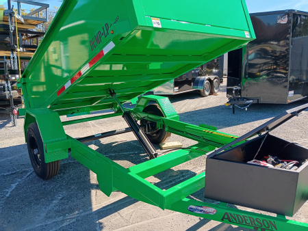 New 2025 ANDERSON MANUFACTURING 5X10SA 5K SINGLE RAM Dump Trailer