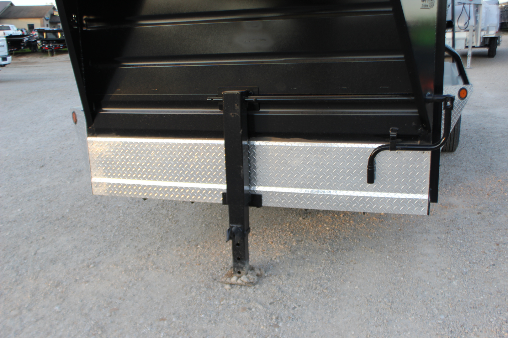 New 2025 GR Trailer 6.8 x 16 Gooseneck Half -Top Livestock