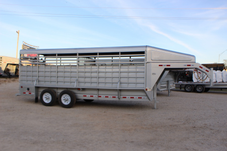 New 2025 GR Trailer 6.8' x 20' GN Livestock