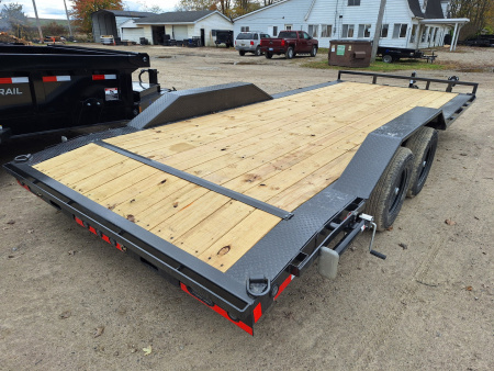 New 2026 Load Trail 102x20 Car Hauler Gun Metal Gray