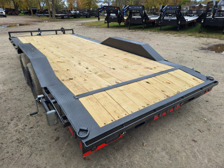 New 2026 Load Trail 102x20 Car Hauler Gun Metal Gray