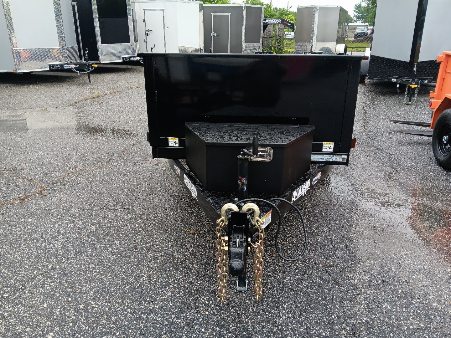 New 2025 Anderson Manufacturing 5X10SA 5K SINGLE RAM DUMP Trailer