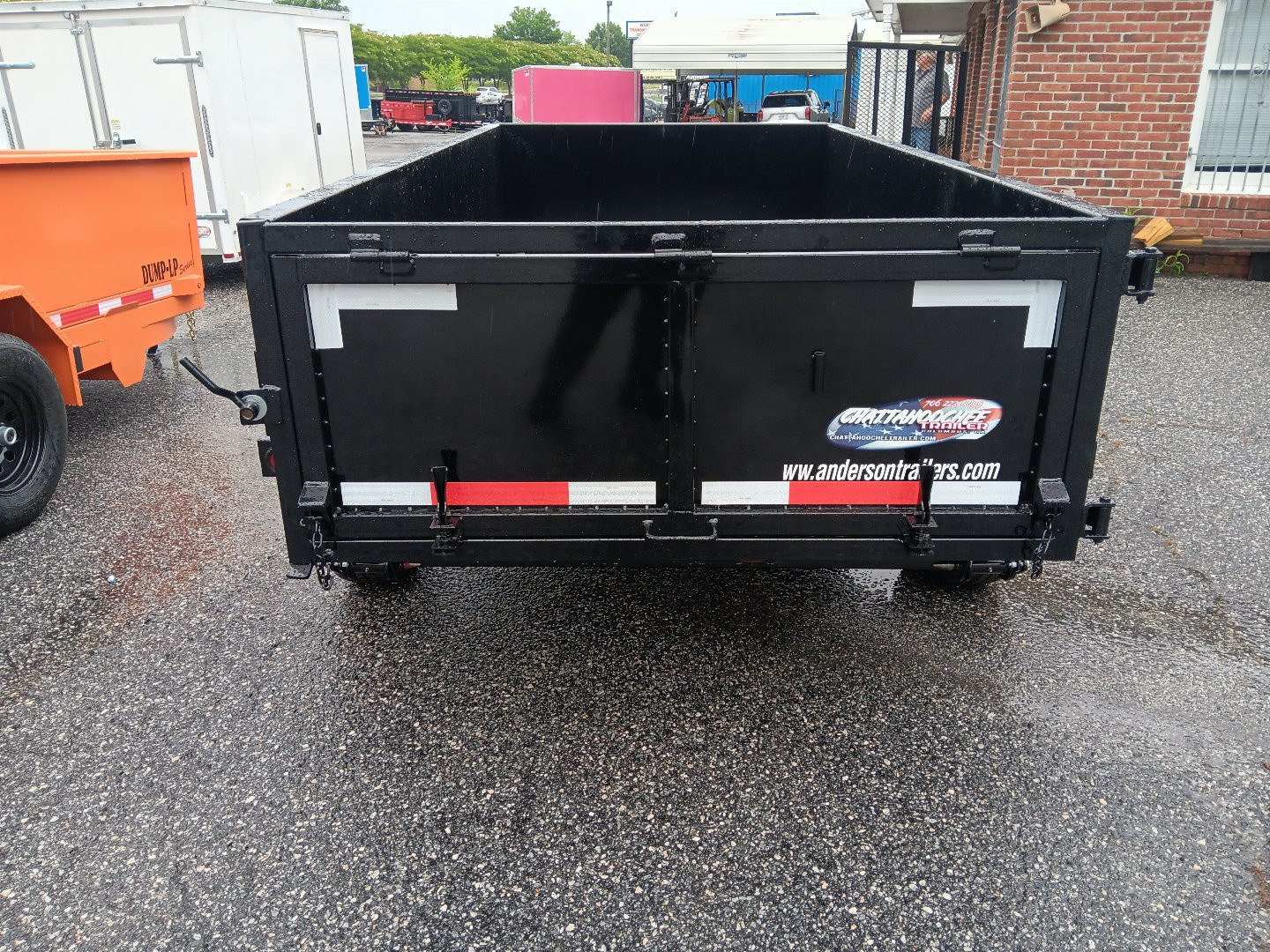 New 2025 Anderson Manufacturing 5X10SA 5K SINGLE RAM DUMP Trailer