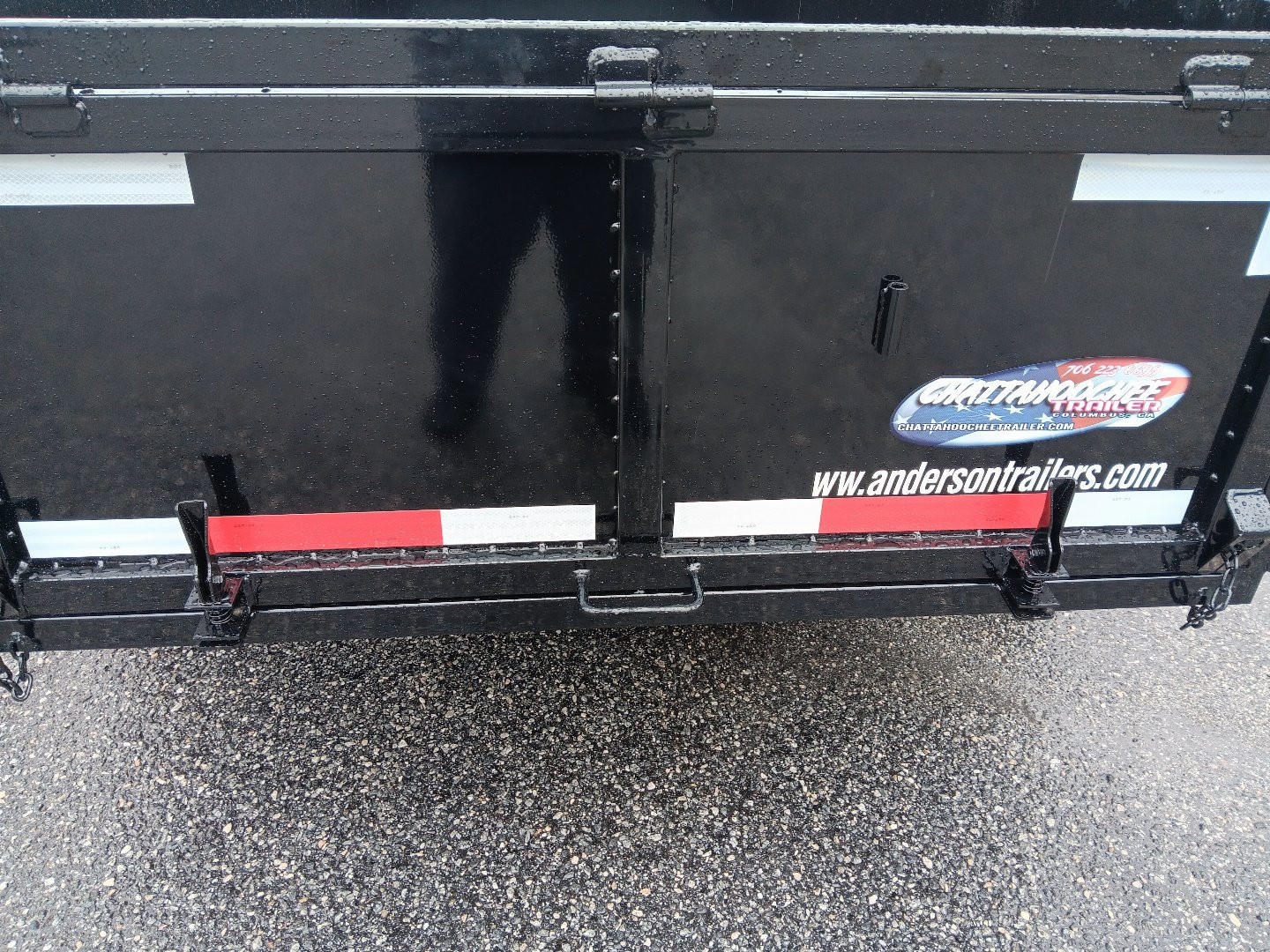 New 2025 Anderson Manufacturing 5X10SA 5K SINGLE RAM DUMP Trailer