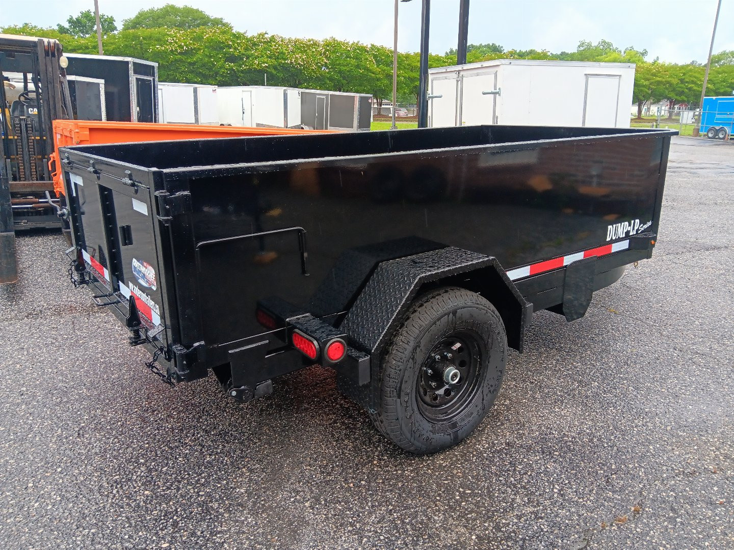 New 2025 Anderson Manufacturing 5X10SA 5K SINGLE RAM DUMP Trailer