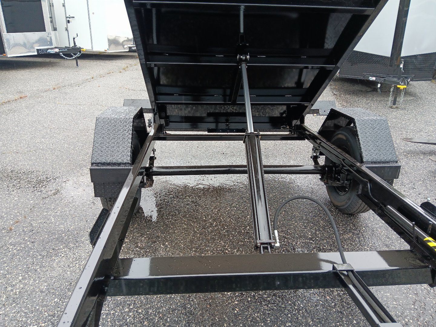 New 2025 Anderson Manufacturing 5X10SA 5K SINGLE RAM DUMP Trailer