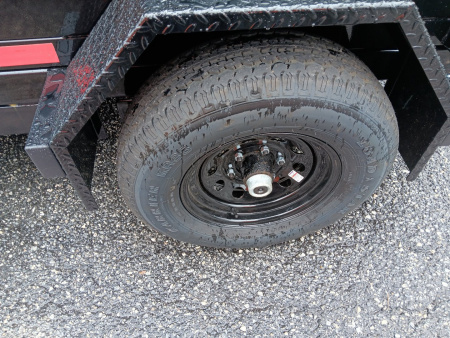 New 2025 Anderson Manufacturing 5X10SA 5K SINGLE RAM DUMP Trailer