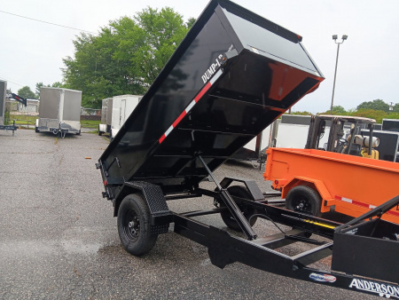 New 2025 Anderson Manufacturing 5X10SA 5K SINGLE RAM DUMP Trailer
