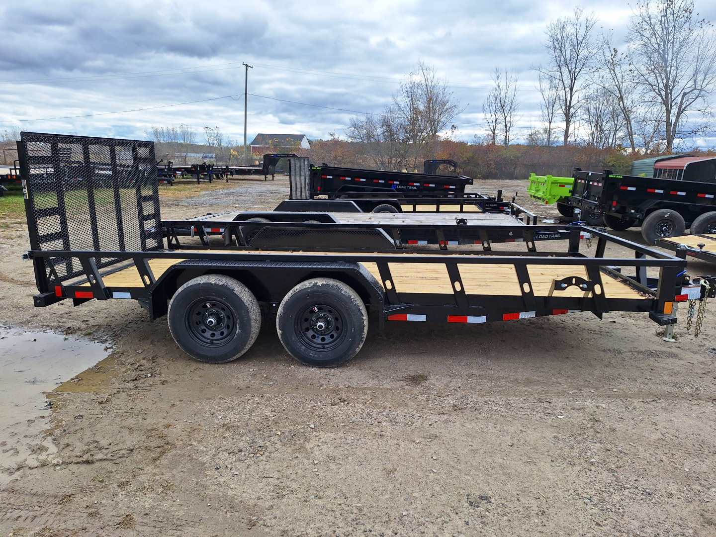 New 2026 Load Trail 83x16 10K Lowside Landscape Trailer