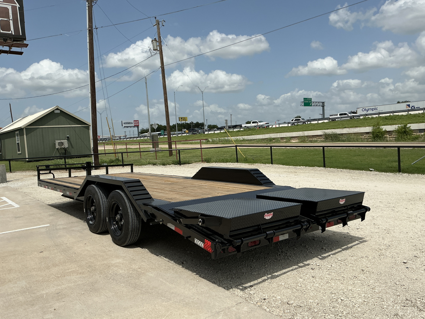 New 2026 Delco 102"x22' I-Beam Equipment Trailer - C7