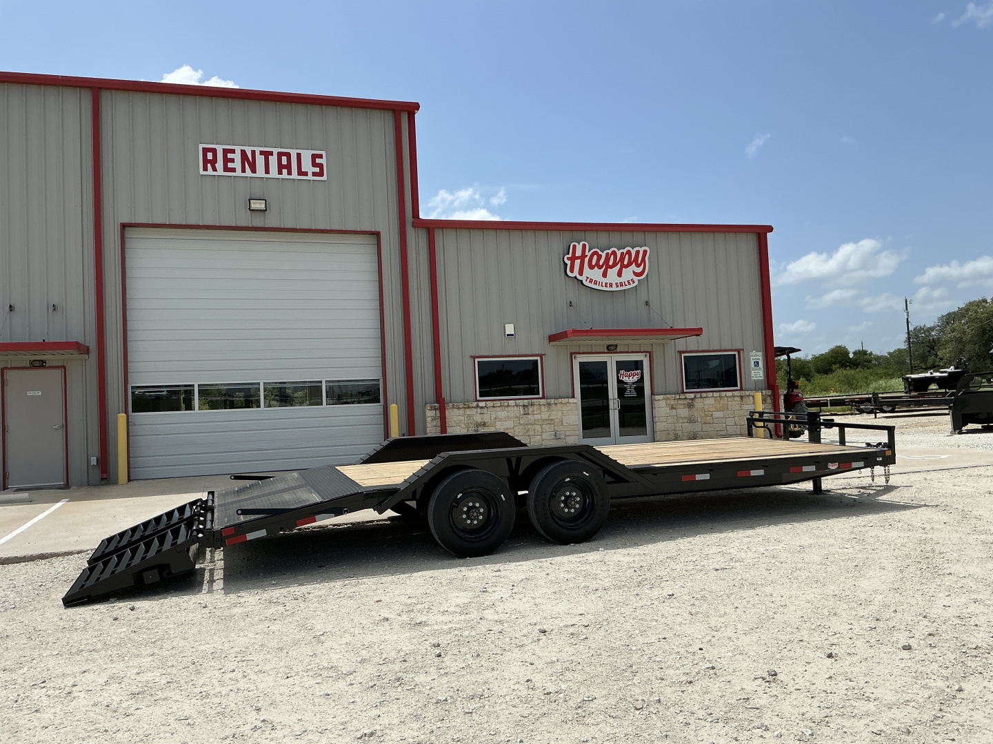 New 2026 Delco 102"x22' I-Beam Equipment Trailer - C7