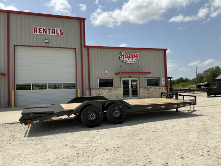 New 2026 Delco 102"x22' I-Beam Equipment Trailer - C7