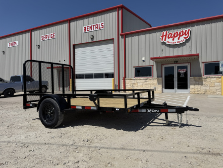 New 2026 X-On 77 x10' Single Axle Utility Trailer - U2