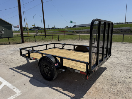 New 2026 X-On 77"x10' Single Axle Utility Trailer - U2
