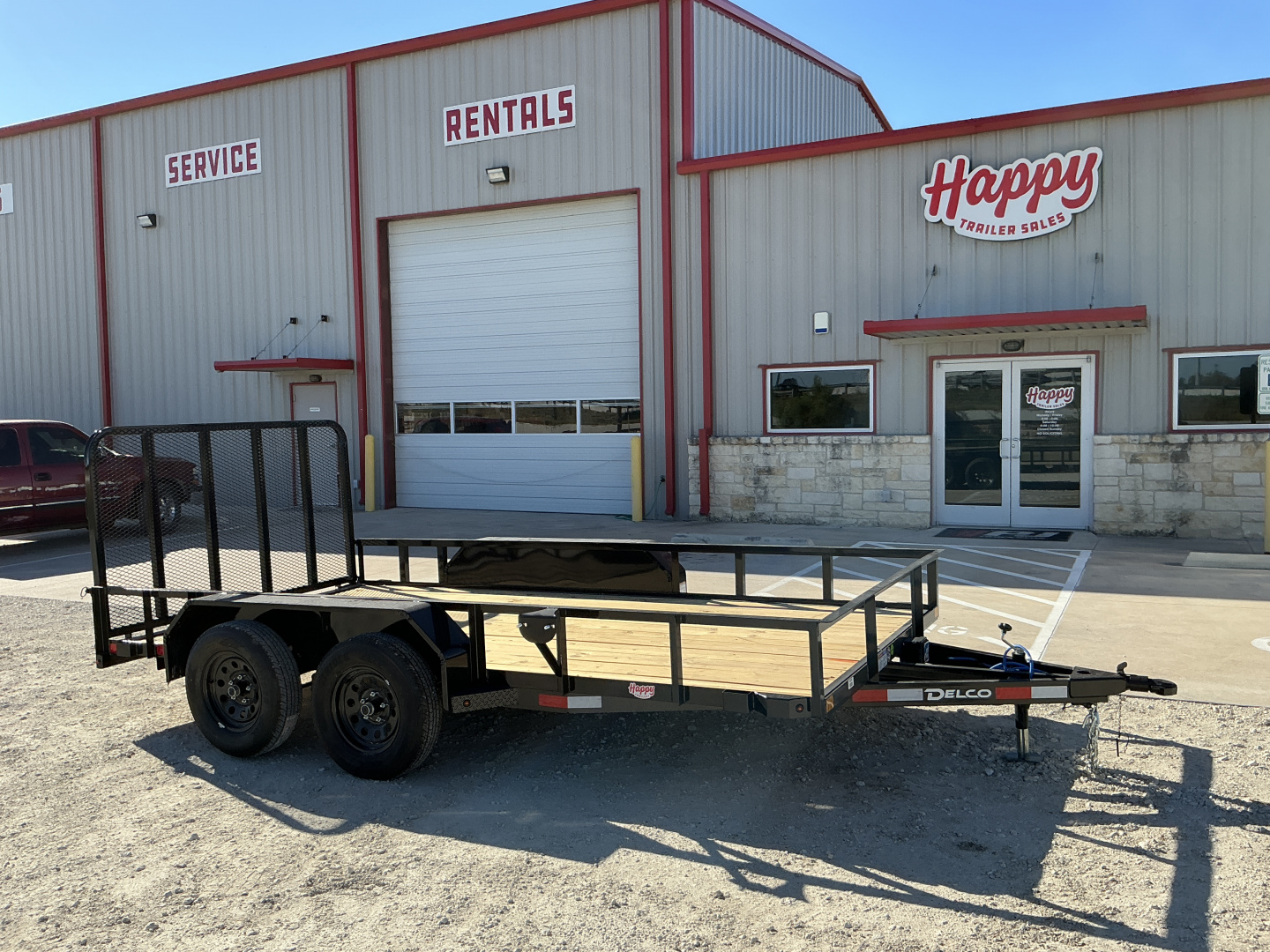 New 2026 X-On 83"x14' Tandem Axle Utility Trailer - U6
