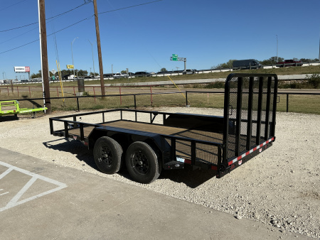 New 2026 X-On 83"x14' Tandem Axle Utility Trailer - U6