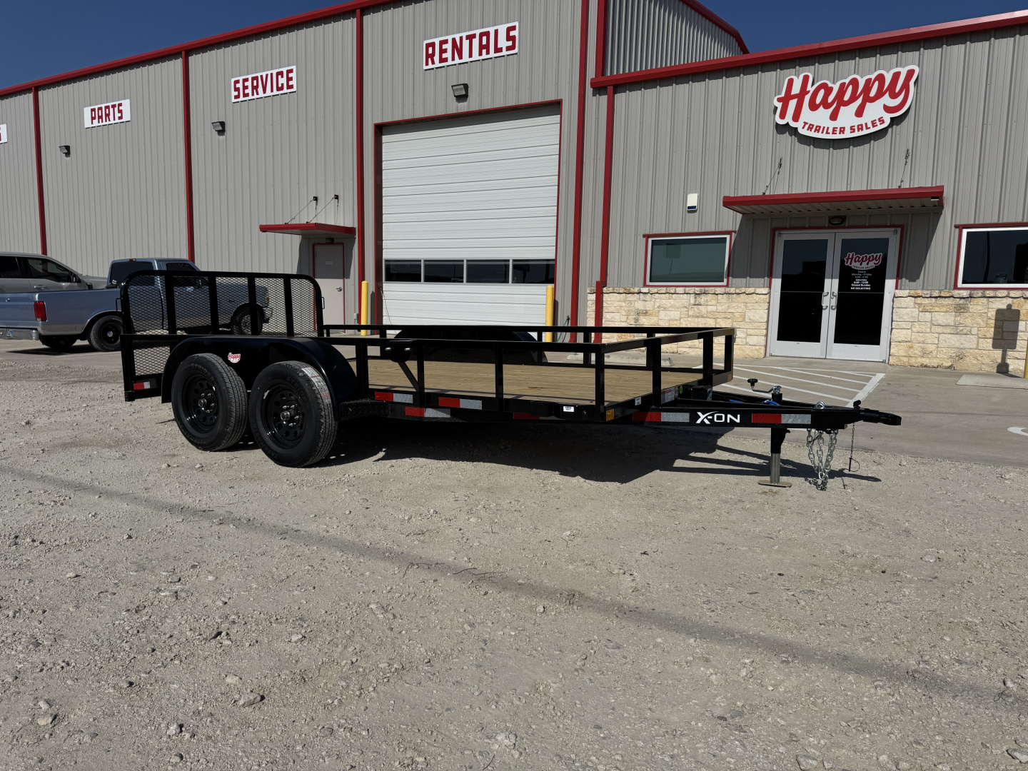 New 2026 X-On 83"x14' Tandem Axle Utility Trailer - U6