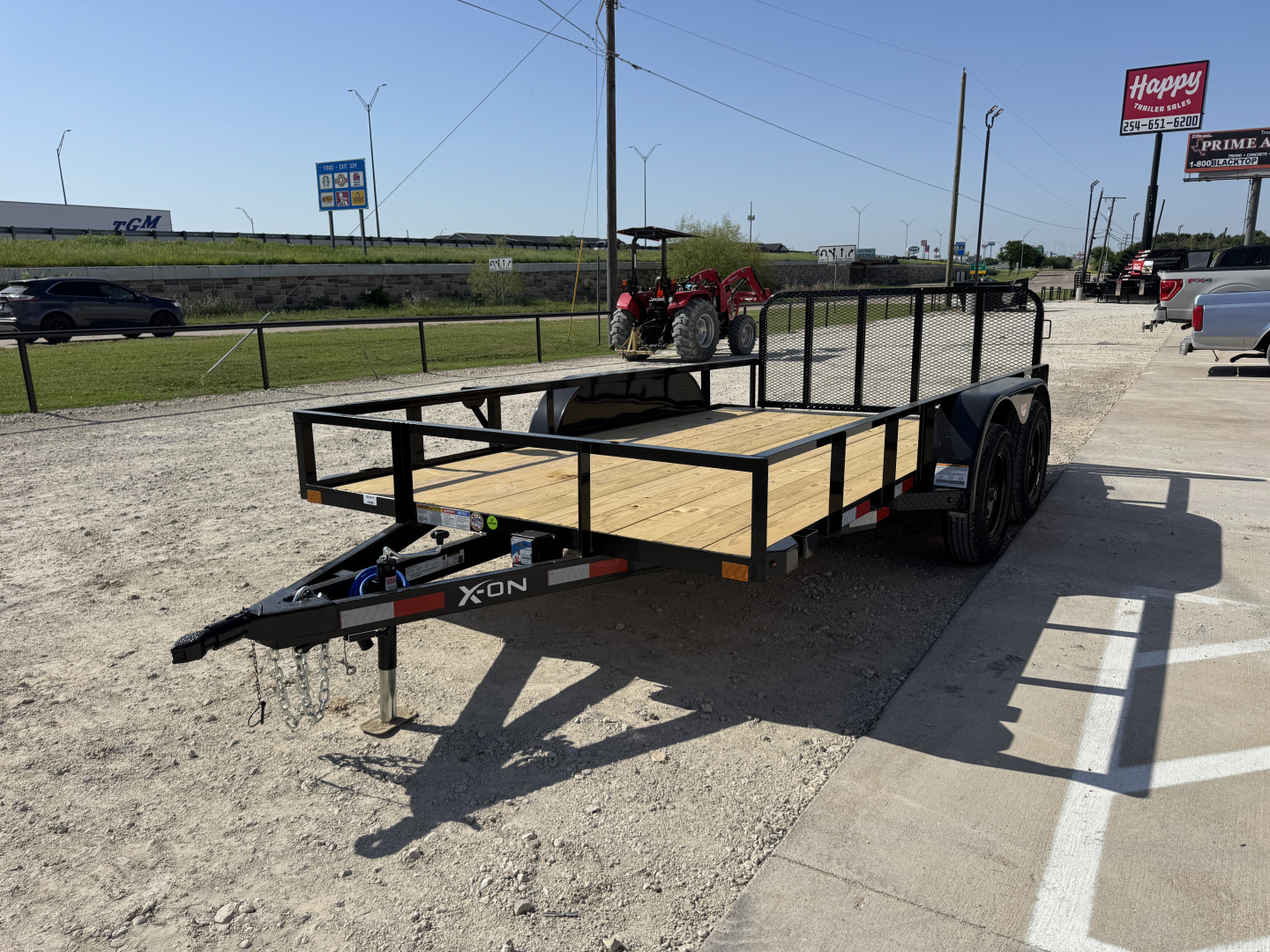 New 2026 X-On 83"x14' Tandem Axle Utility Trailer - U6