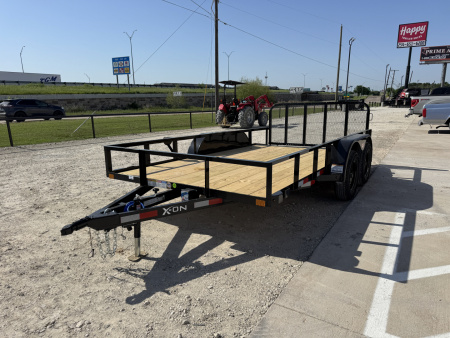 New 2026 X-On 83"x14' Tandem Axle Utility Trailer - U6