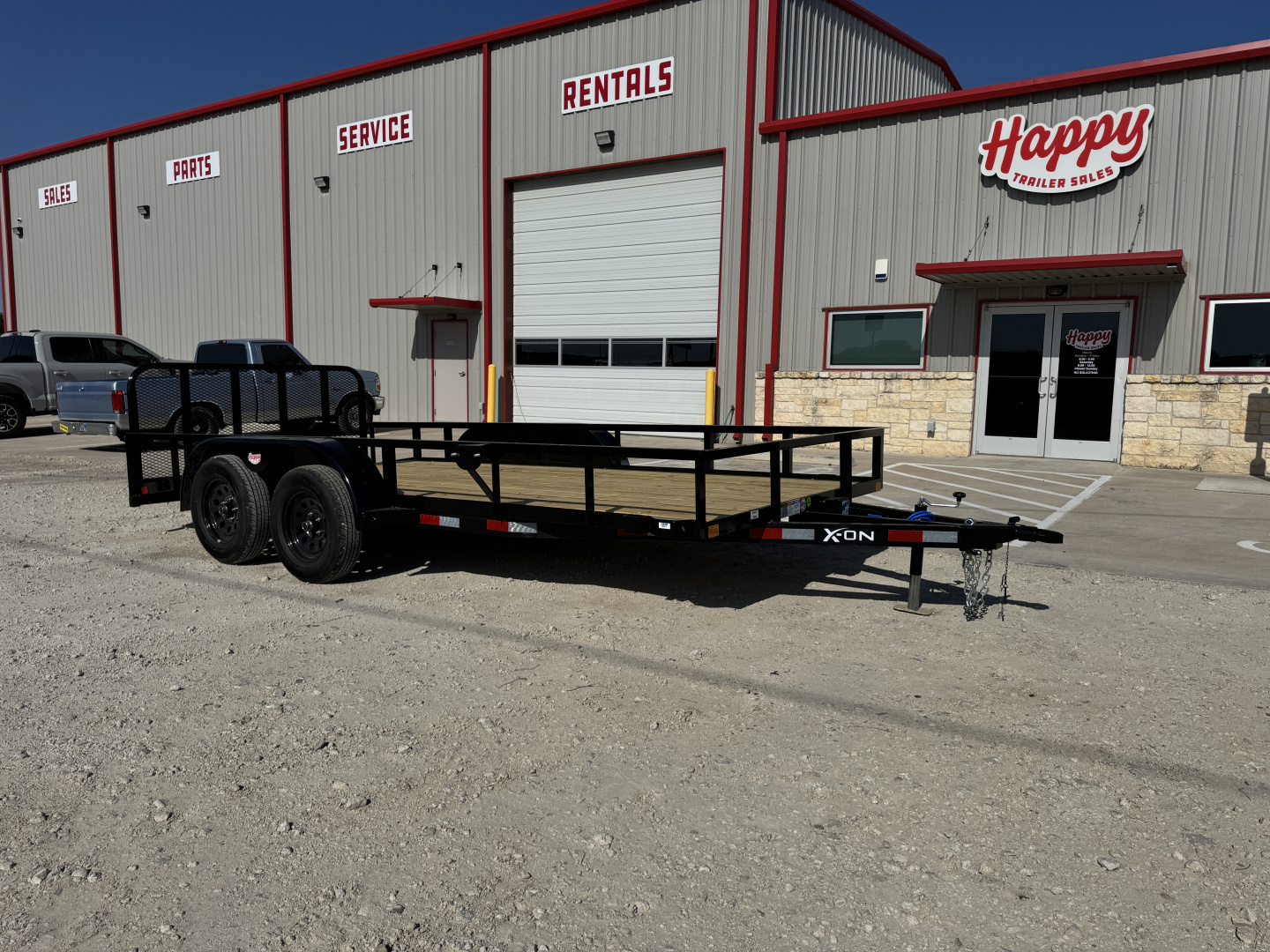 New 2026 X-On 83"x16' Tandem Axle Utility Trailer - U6