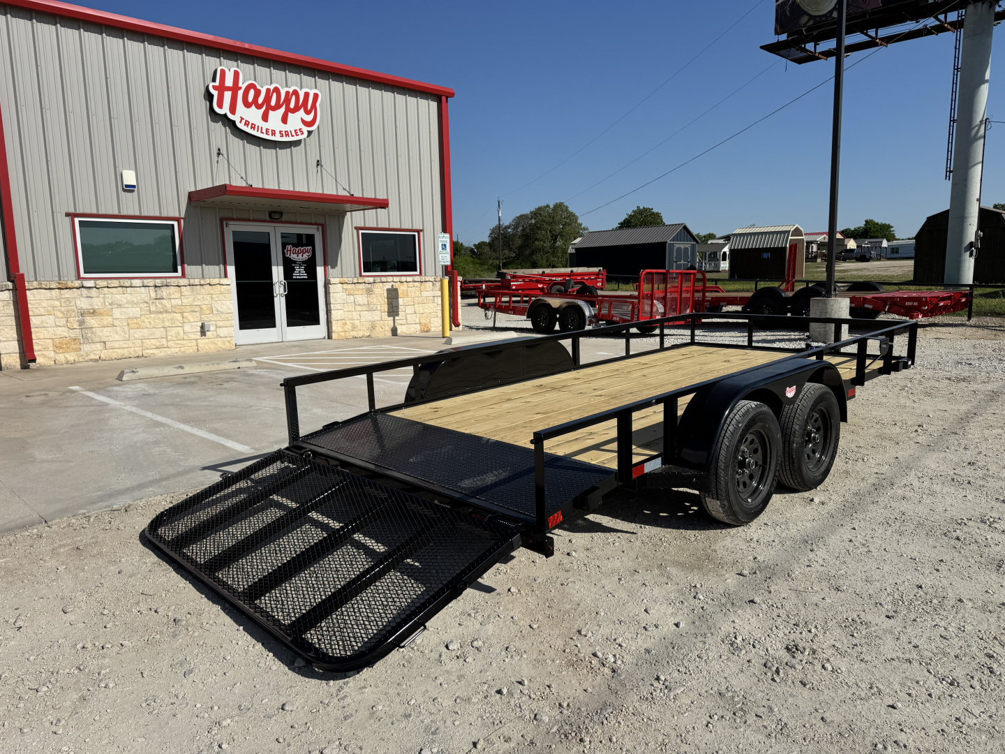 New 2026 X-On 83"x16' Tandem Axle Utility Trailer - U6