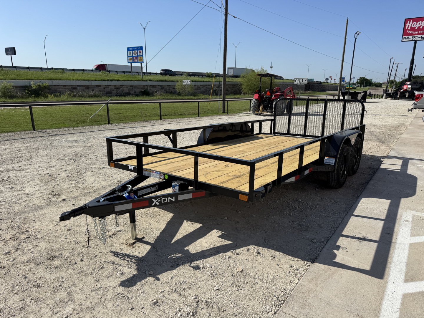 New 2026 X-On 83"x16' Tandem Axle Utility Trailer - U6