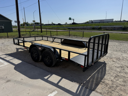 New 2026 X-On 83"x16' Tandem Axle Utility Trailer - U6