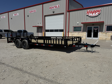New 2026 X-On 83 x20' Tandem Axle Utility Trailer - U6