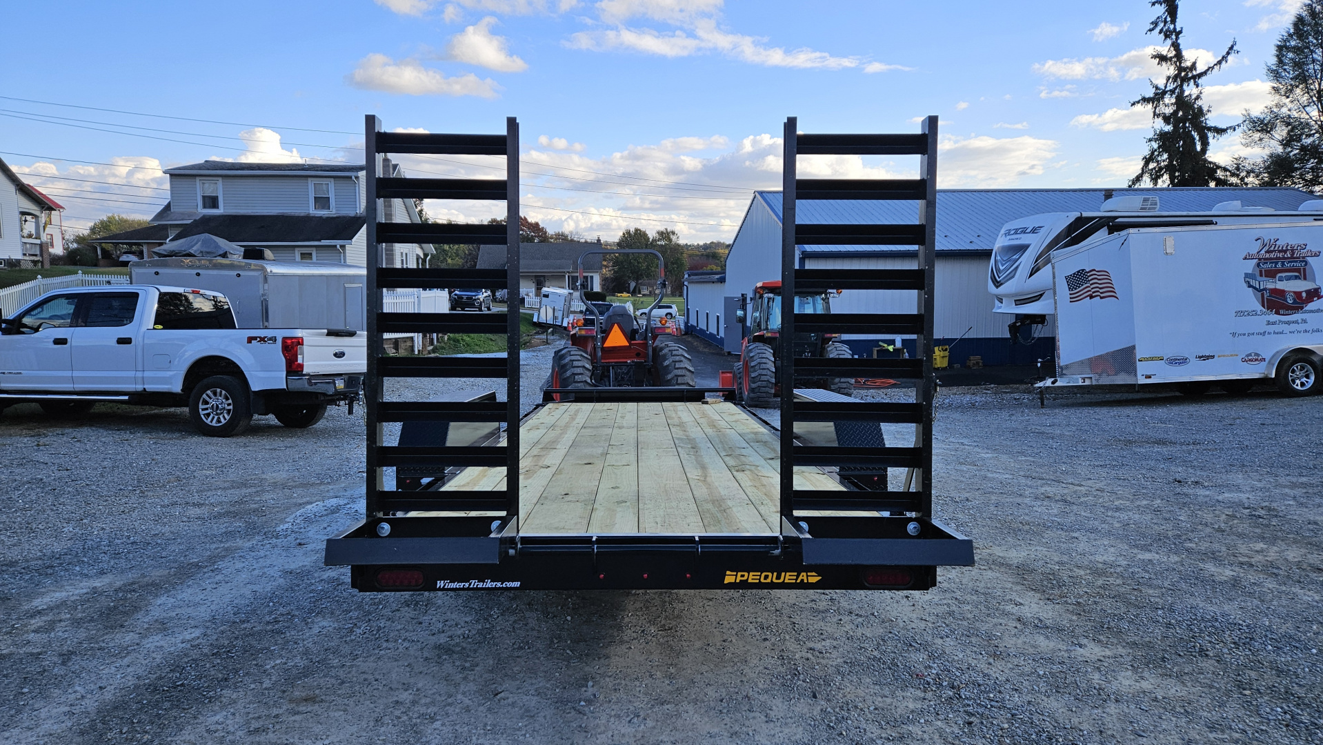New 2025 Pequea Trailers 1020SST Equipment Trailer