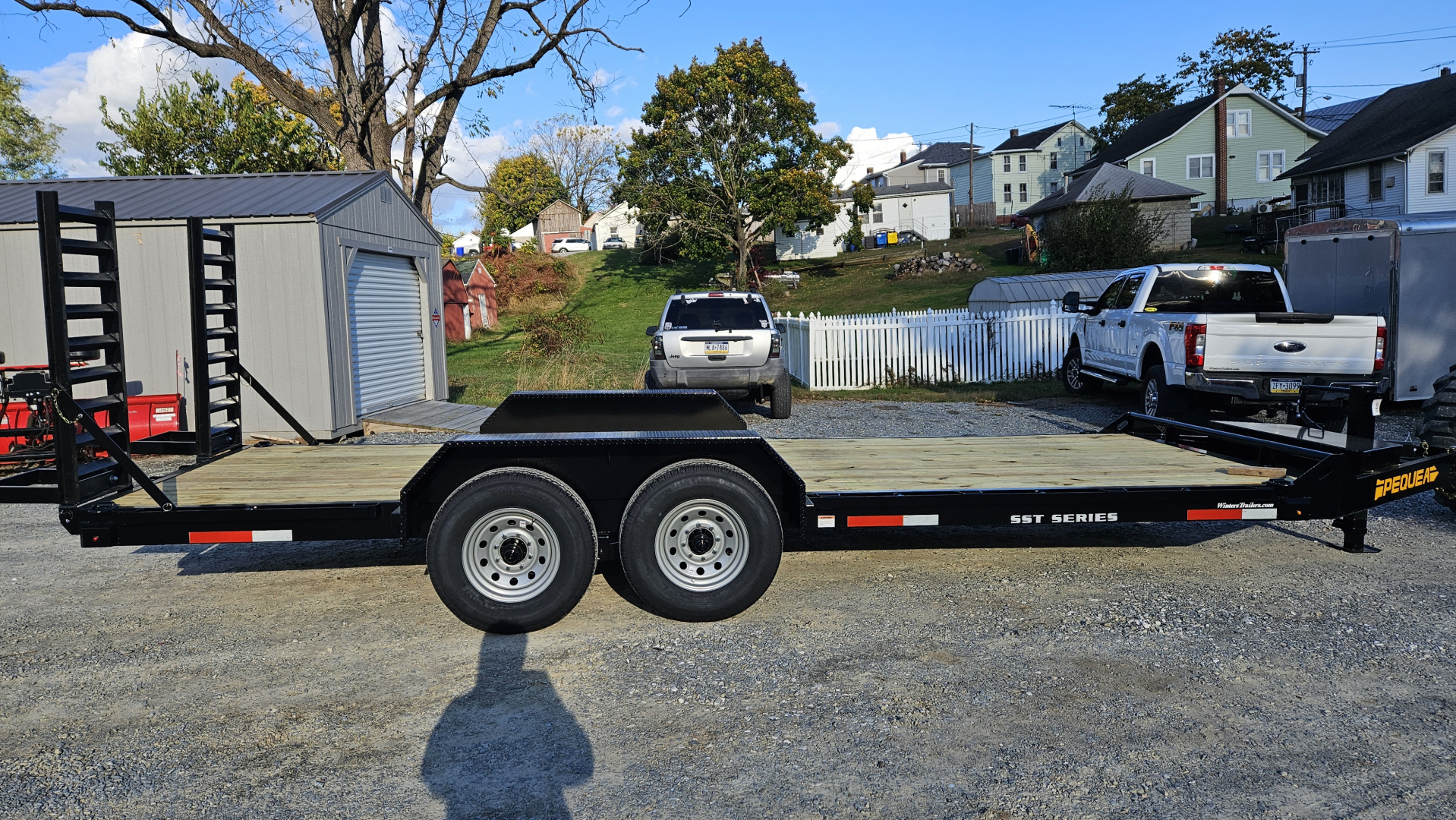 New 2025 Pequea Trailers 1020SST Equipment Trailer