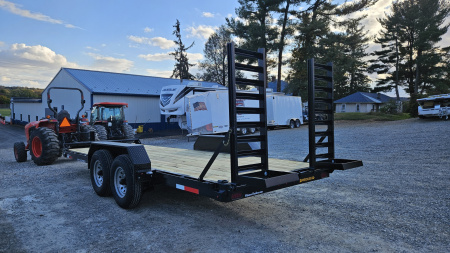New 2025 Pequea Trailers 1020SST Equipment Trailer