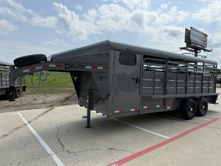 New 2026 Delco Trailers MC20 Stock / Stock Combo Trailer 42905
