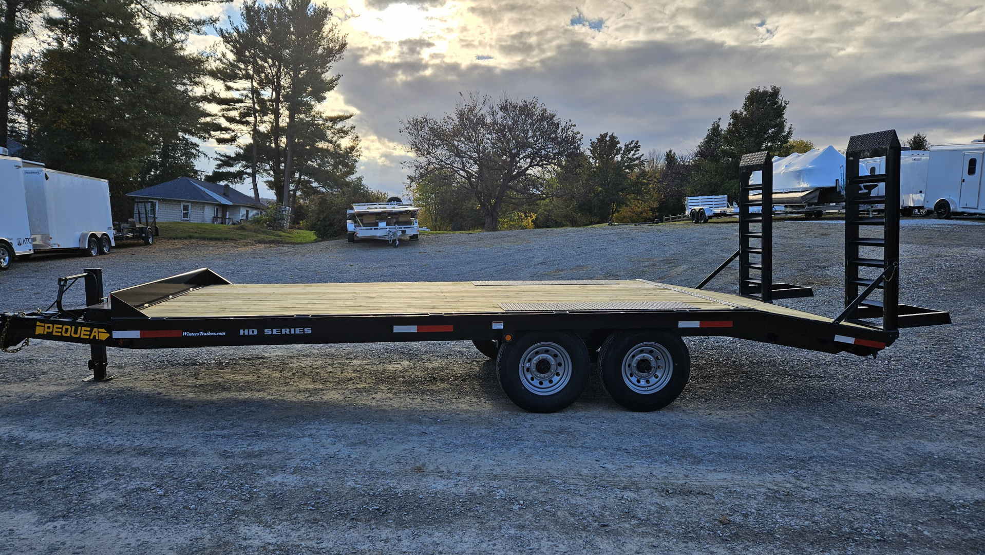 New 2025 Pequea Trailers HDDO 20 Deckover Trailer